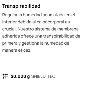Transpirabilidad